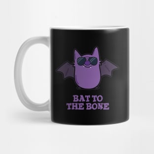 Bat To The Bone Cute Animal Pun Mug